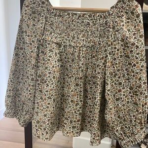 Doen Top in Liberty fabric